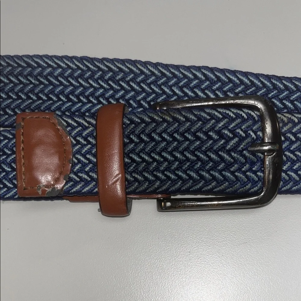 Original Penguin Navy & Blue with stretch Men's Belt size L